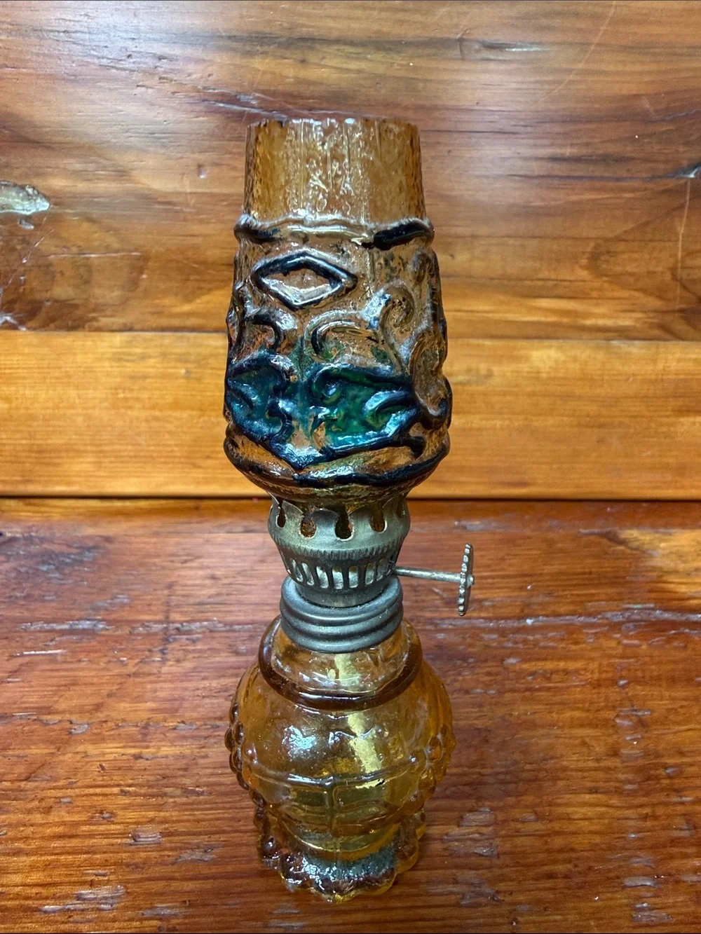 🕯️ 2 Sailboat Mini Oil Lamps 1960’s-1970’s